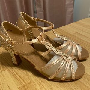 Glitzy Dancing Shoes